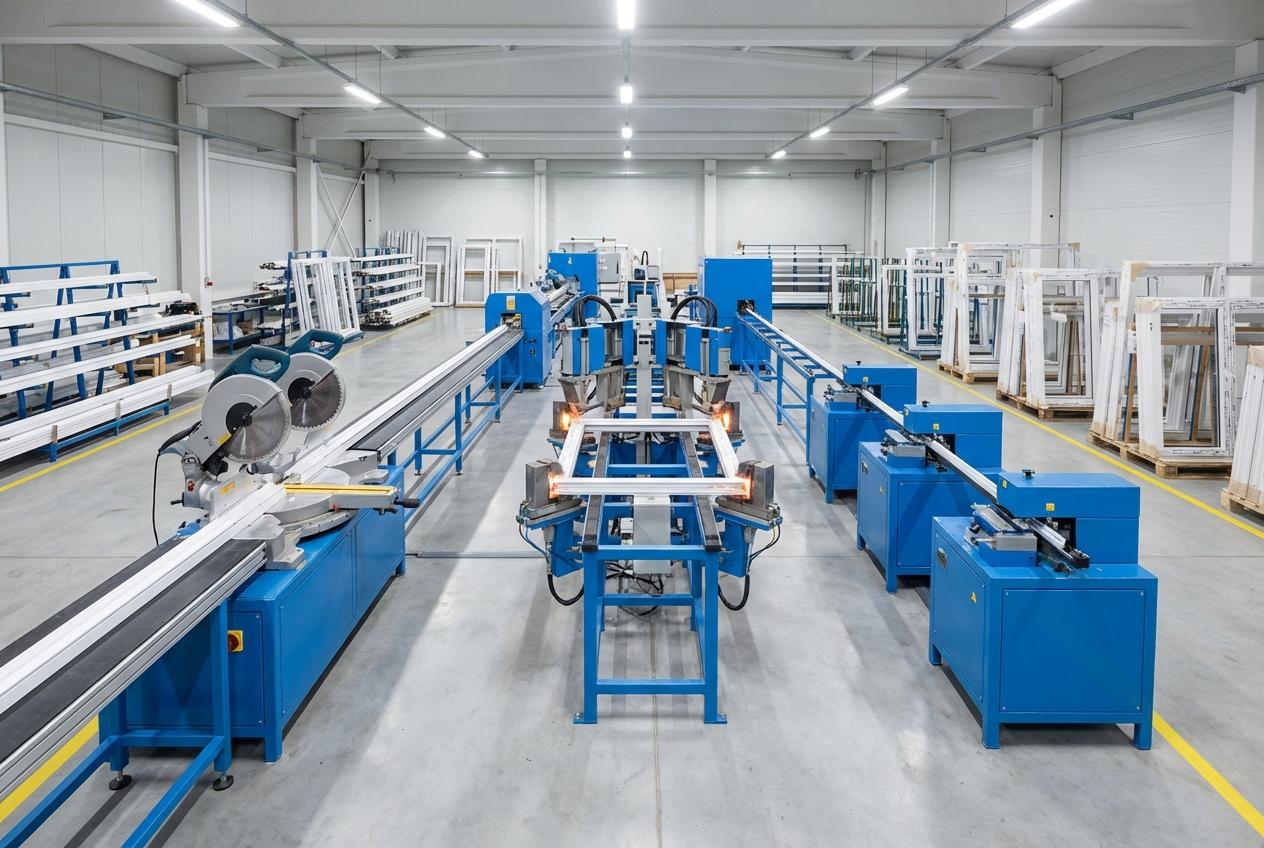 Linie de producție tâmplărie PVC — TERMOCLASS